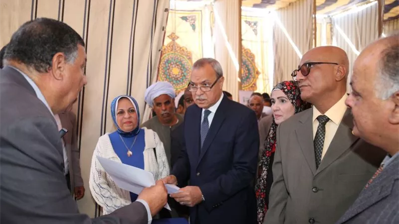 محافظ قنا يفتتح فعاليات الملتقي التوظيفي الثامن والثلاثين