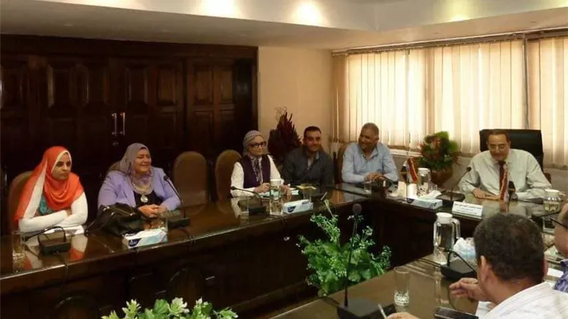 تقرير لوزير الرى عن مشروعات الخطة الاستثمارية