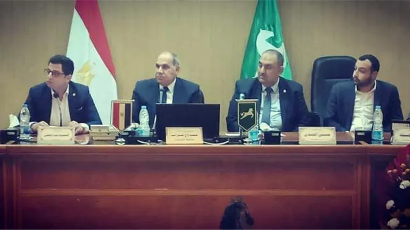 زيارة لجنة مجلس الوزراء لمتابعة المشروعات التنموية والخدمية الجاري تنفيذها بالشرقية