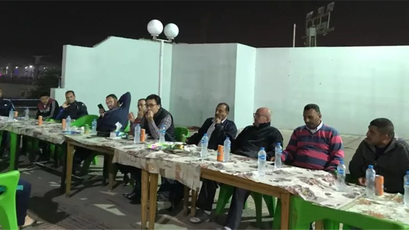 مجلس الادارة يلتقى لاعبي بنى سويف فبل مواجهة أبناء العم