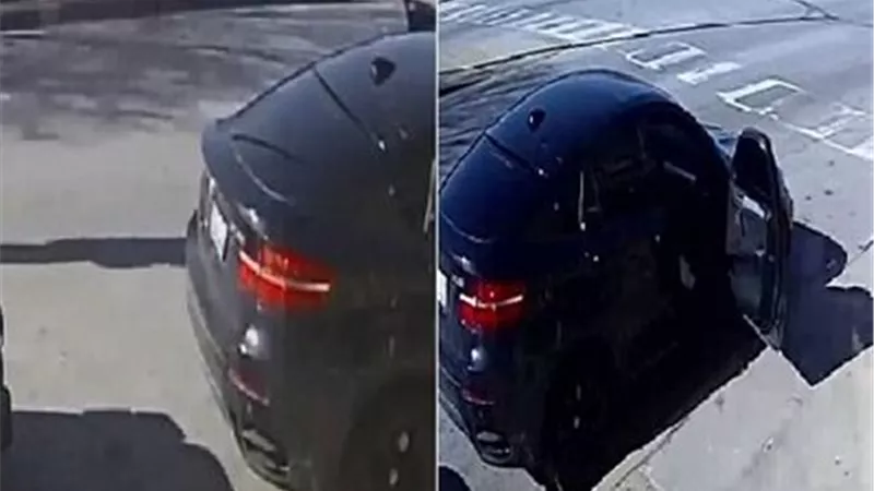 يلقى بزوجته خارج السيارة بقوة ..والسبب صادم
