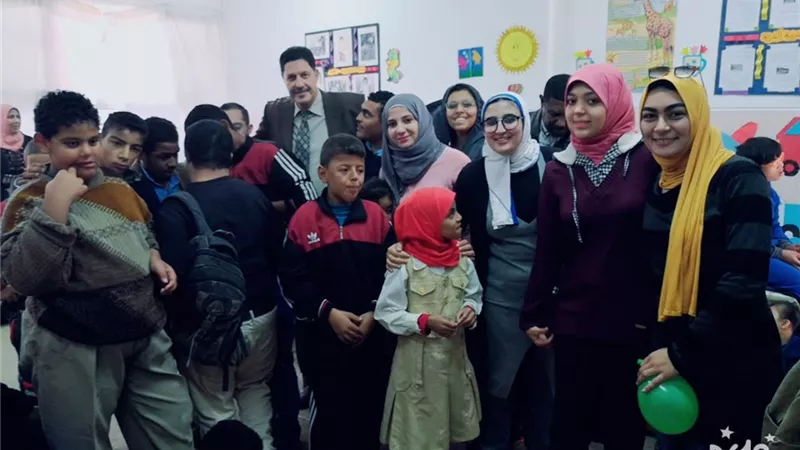 كلية رياض الأطفال بجامعة مطروح تقيم احتفالية بمناسبة أعياد الطفول