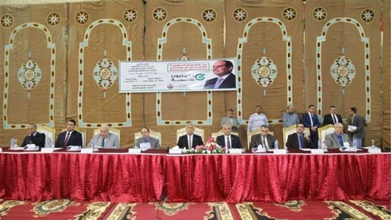 محافظ المنوفية يدشن مبادرة 100 مليون صحة للقضاء على فيرس سى