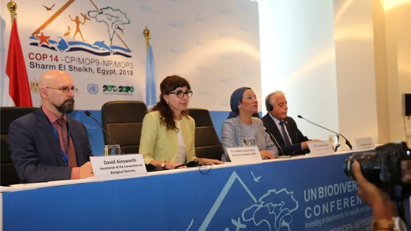وزيرة البيئة تعلن التصديق على الاعلان الرئيسى لمؤتمر الامم المتحدة للتنوع البيولوجى