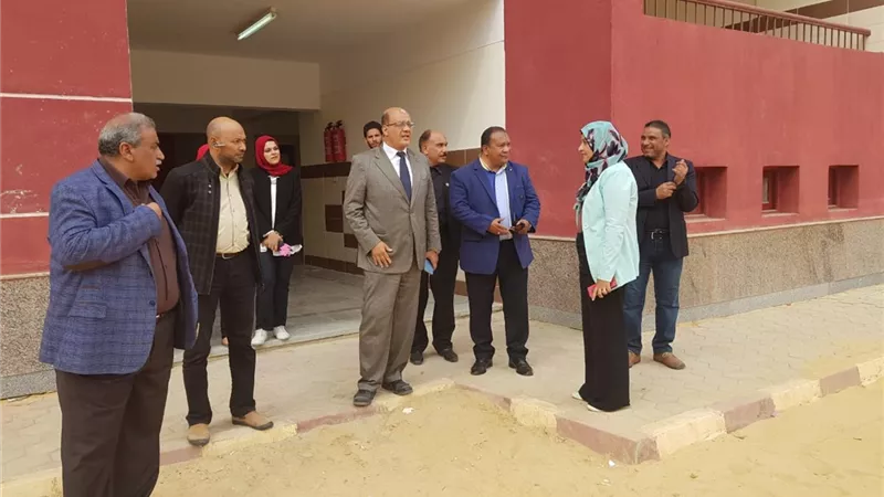 النائب طارق متولي يشهد افتتاح المدرسة المصرية اليابانية بالسويس