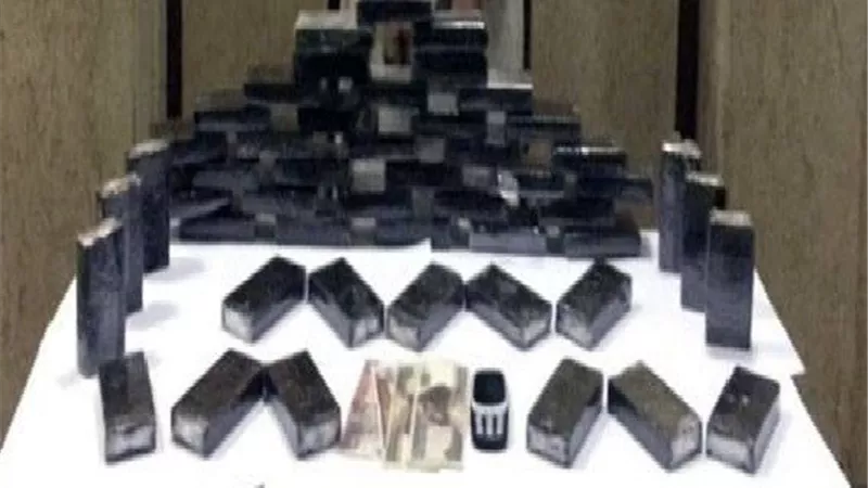 ضبط ضبع برج العرب ب50طربة حشيش مغربى