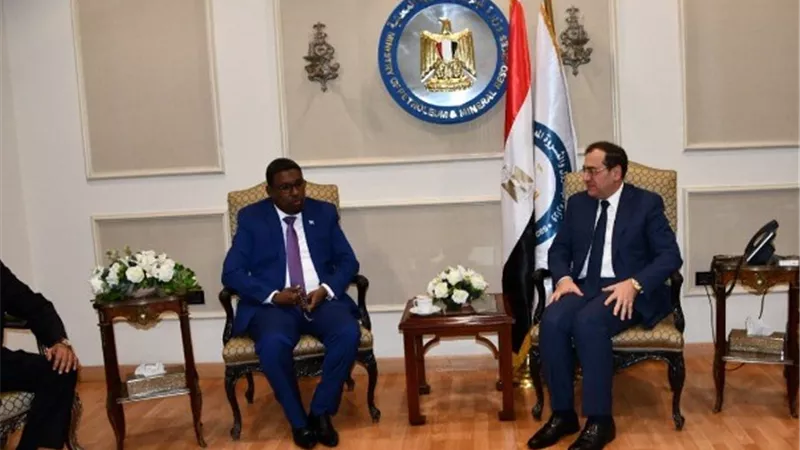 وزير البترول يبحث مع نظيره الصومالى تعزيز التعاون المشترك بين البلدين