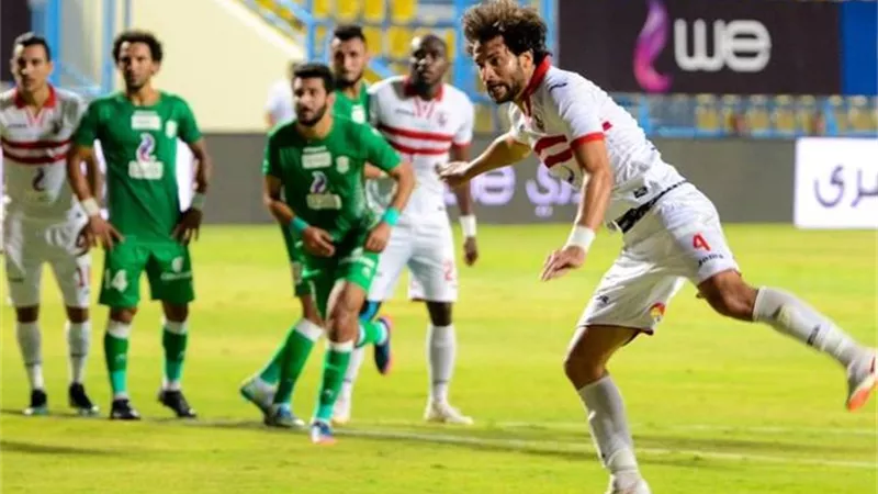 التعادل السلبى مستمر بين الزمالك والاتحاد بعد نصف ساعة