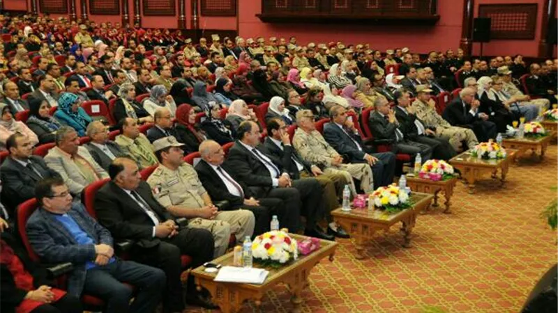 القوات المسلحة تنظم الندوة التثقيفية العاشرة لطلبة جامعة الأزهر
