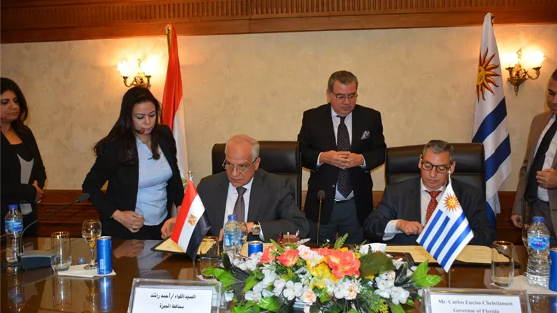 الجيزة توقع اتفاقيه توأمة مع فلوريدا