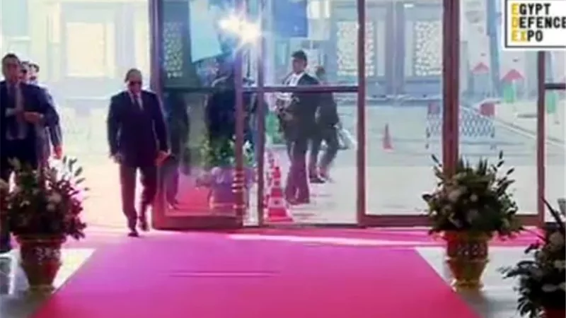 بدء فعاليات افتتاح معرض ايديكس 2018 بحضور الرئيس