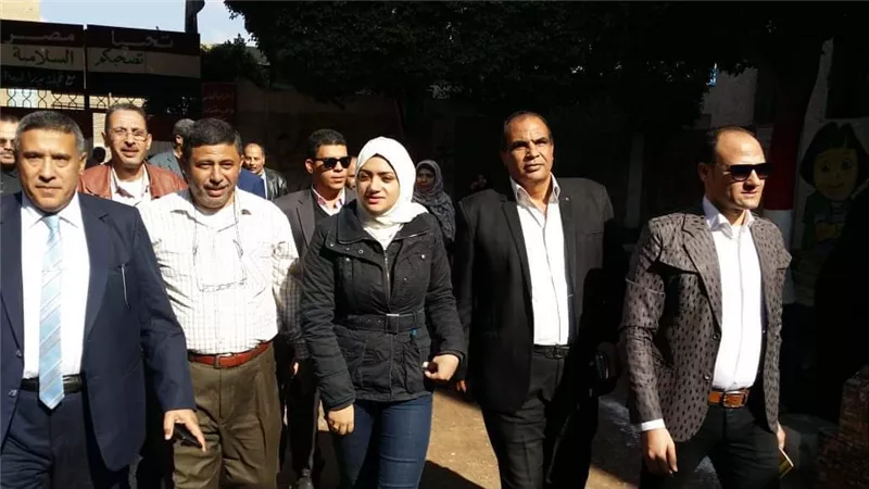 مدير إدارة شبين القناطر التعليمية يستقبل نائبة محافظ القليوبية