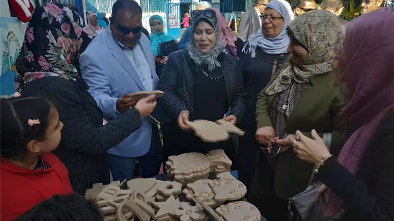 معرض للمدارس المنتجة بالسويس