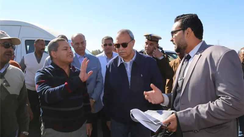 استعاده 77 فدان بالمراشدة وتسليمها للمستحقين بهديه الرئيس السيسى