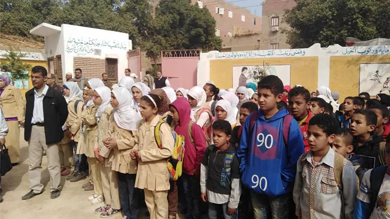 حالات اشتباه جديري بمدرسة الحرجه الابتدائية بسوهاج