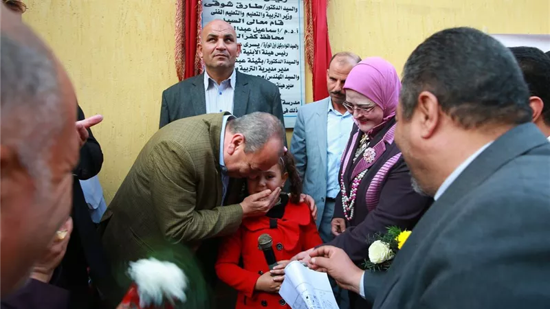 محافظ كفرالشيخ يفتتح مدرسة نجية سلام الرسمية للغات بتكلفة 3.3 مليون جنيه