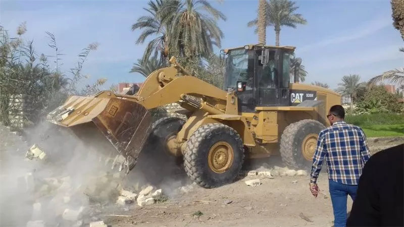 استرداد 1015 مترا للرقعة الزراعية بشندورة السويس