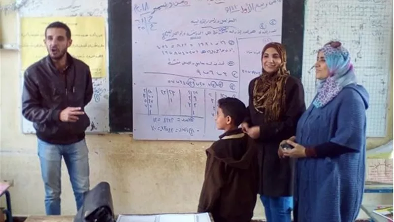 وكيلة تعليم الخانكة تشيد بطلاب المرحلة الابتدائية