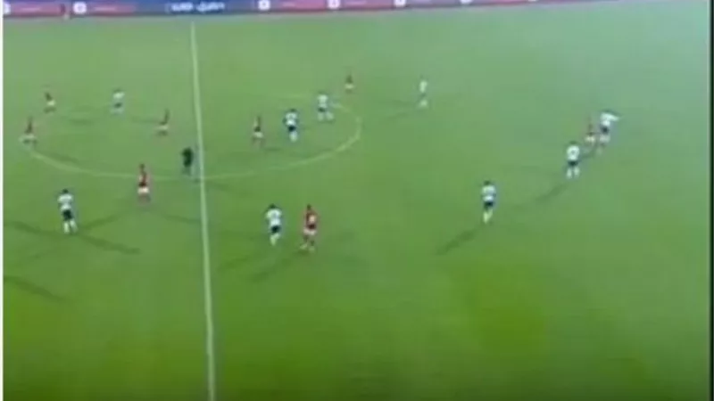 الجونة يتفوق امام الاهلى بهدف فى الشوط الأول