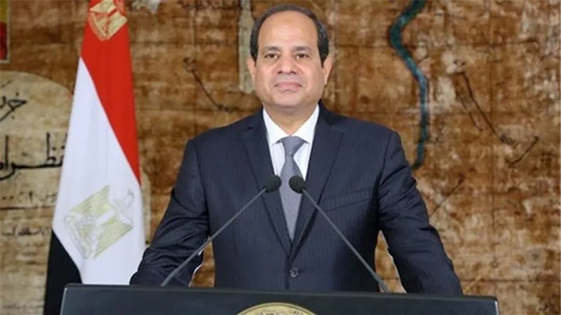 السيسى يطمئن على صحة الرئيس اليمنى هاتفيا