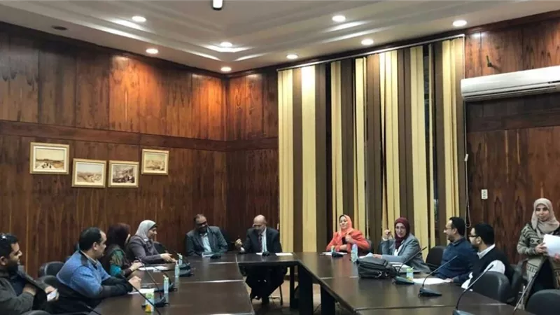 اجتماع اللجنة العليا للتصنيفات الدولية بجامعة طنطا