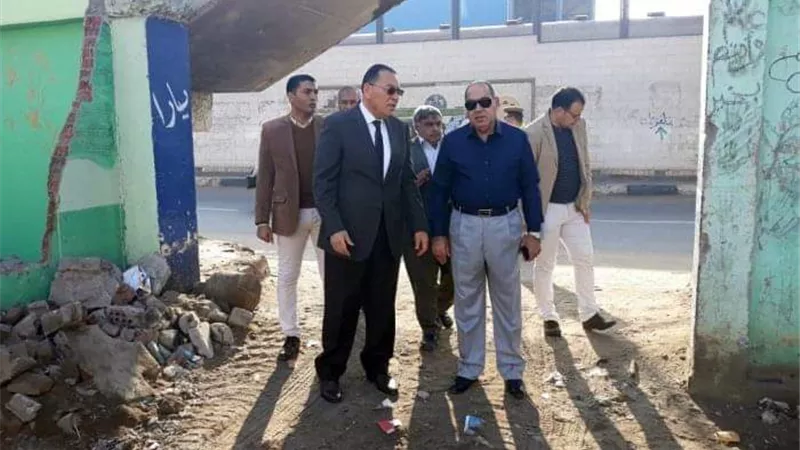 محافظ الشرقية يتابع أعمال النظافة وتجميل مدينة الزقازيق
