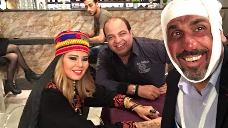 رانيا فريد شوقي دجالة للمرة الثانية
