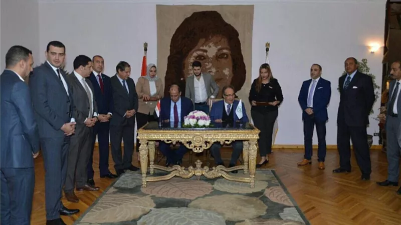بروتوكول تعاون بين نادي القضاة وجامعة مصر للعلوم والتكنولوجيا