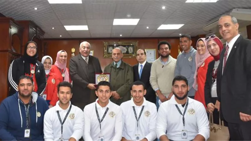 جامعة السادات تشارك منتدي شباب الجامعات للتعايش مع طلبة كلية الشرطة