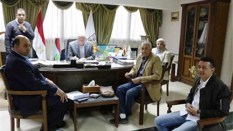 فودة يستقبل مجلس إدارة الشركة الوطنيةلمتابعة أعمال متحف شرم الشيخ