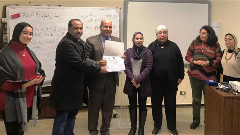 ختام فاعليات دورة الفصل المعكوس flipped classroomو أدوات الجيل الثانى للانترنت