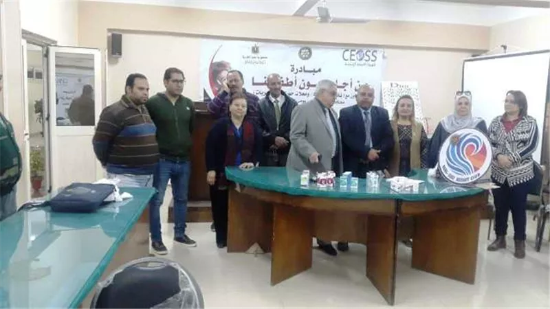 توقيع الكشف على 200 من الأيتام ببنى سويف