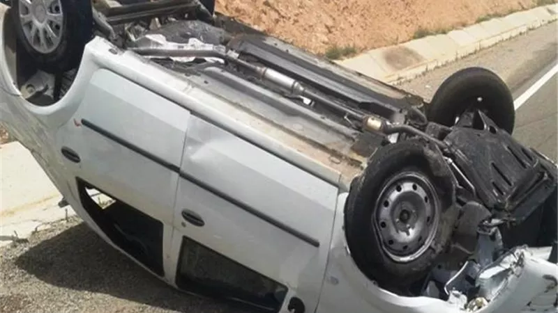 مصرع و اصابة 7 فى حادث انقلاب سيارة بقنا