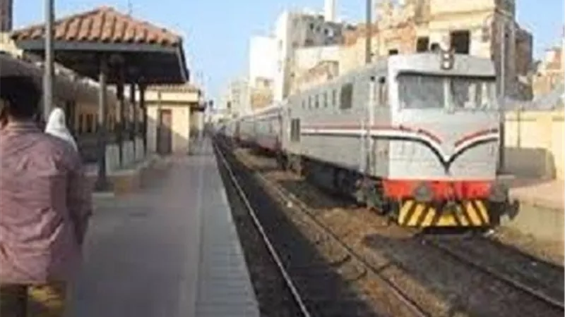 مصرع عاملة صدمها قطار فى بنى سويف.