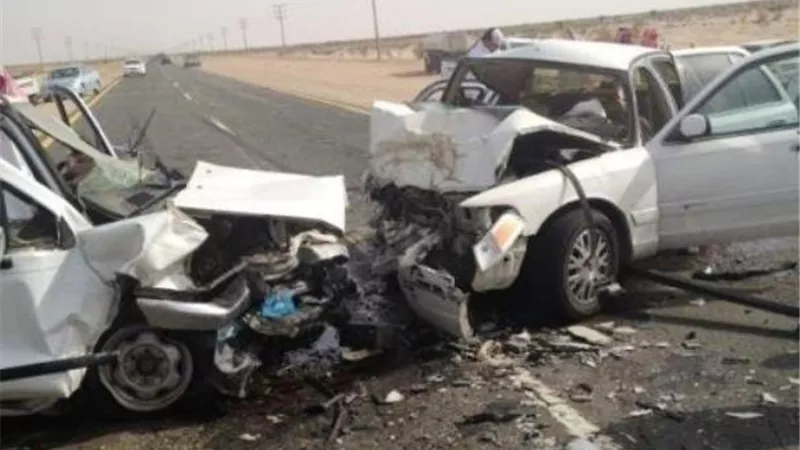 مصرع وإصابة 6 على طريق الزعفرانة