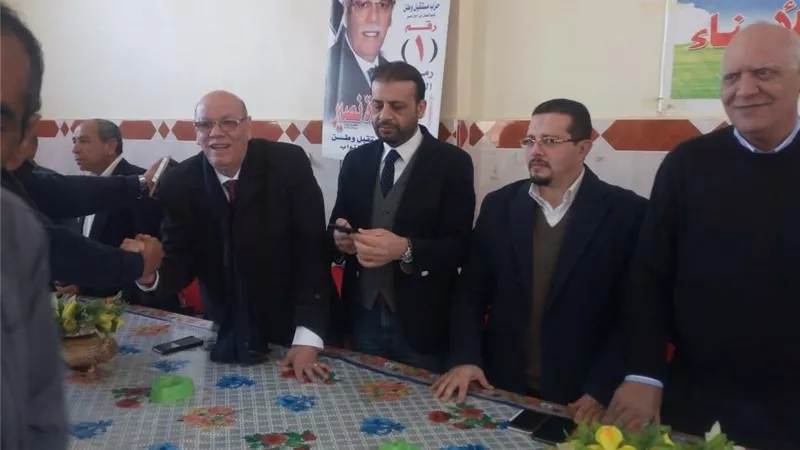 جولة لمستقبل وطن بزفتى لتأييد مرشح الحزب