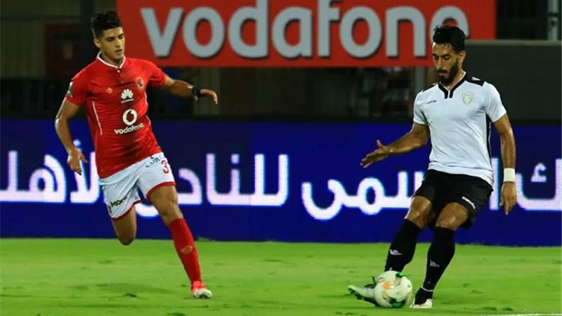 الاهلى يتقدم بهدفين دون رد أمام الجيش فى الشوط الأول