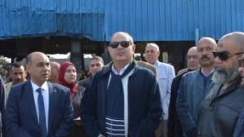 محافظ الغربية : نستهدف تحويل مصنع تدوير القمامة بالمحلة إلى شكل حضارى