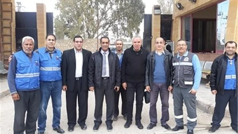 جوله تفقديه للحجر الصحى بمعبر رفح