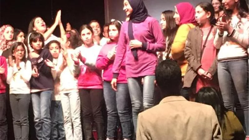 بالصور.. أطفال مكتبة مصر الجديدة تبهر جمهور ملتقى 
