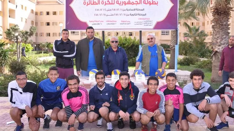 منطقة بني سويف الأزهرية تفوز ببطولة الجمهورية للكرة الطائرة
