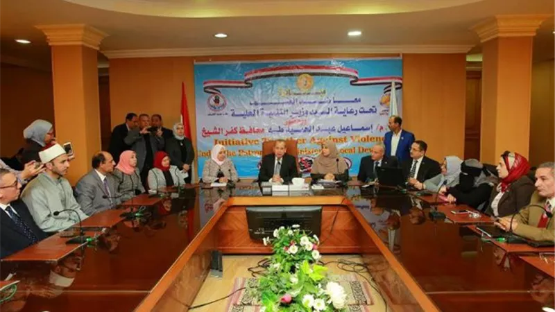 محافظ كفرالشيخ يشهد إحتفالية ختام حملة الـ 