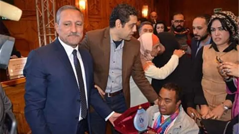 محافظ الإسماعيلية يفتتح المؤتمر الأول لذوي الاعاقة.. صور