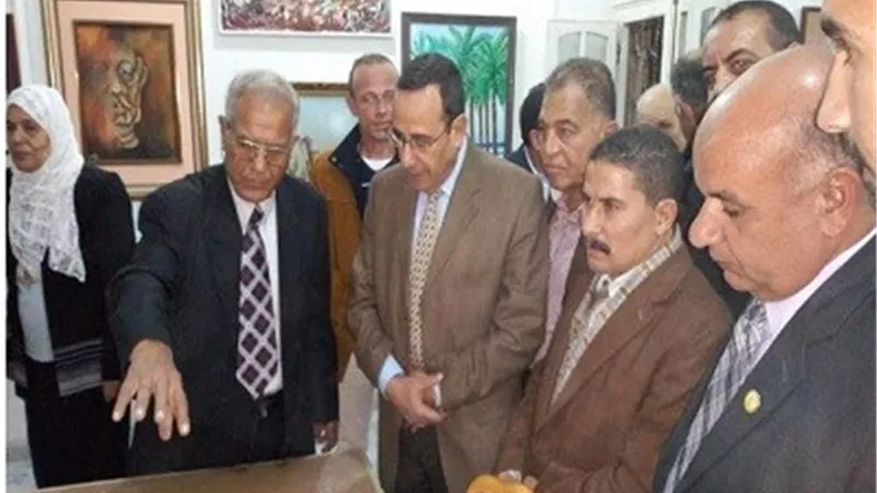 شوشة يفتتح قاعة البايكة بالعريش