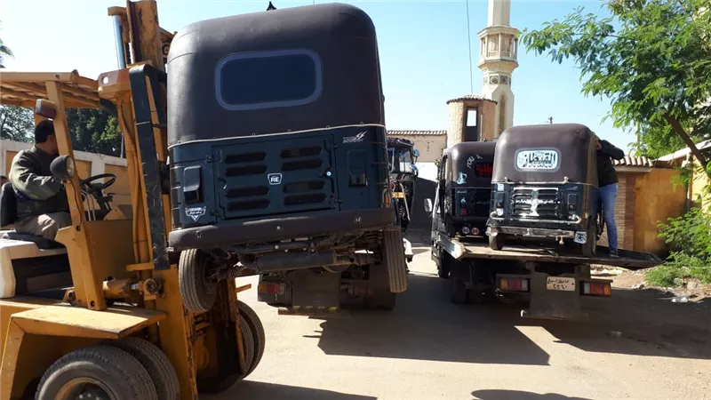 محافظ أسيوط: حملات مكثفة لضبط التوك توك غير المرخص