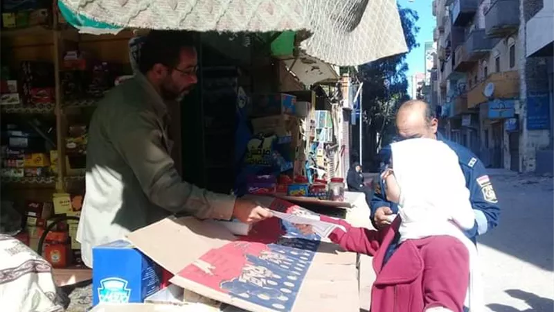 طالبات بنى سويف بدأوا حملة ترشيد المياه