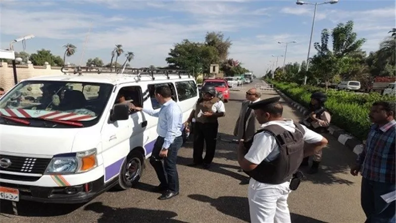 ضبط 815 مخالفة مرورية فى حملة مكبرة بسوهاج