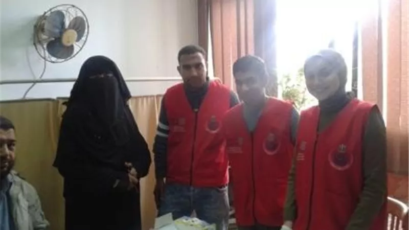 الاسماعيلية تواصل جهودها فى حملة 100 مليون صحة