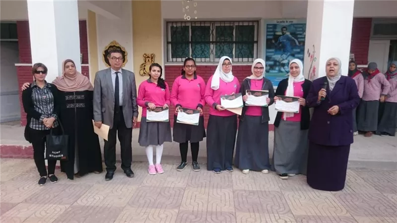 فيولا ومارينا تمثلان الاسماعيلية علي مستوى الجمهورية لأوائل الطلبة