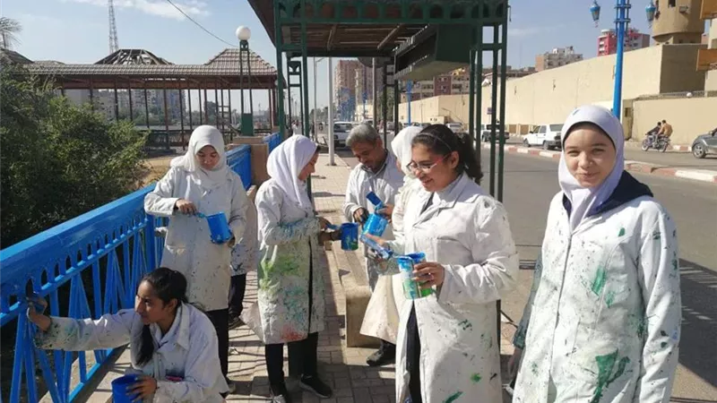 محافظ أسيوط يتفقد أعمال تطوير وتجميل الشوارع والميادين